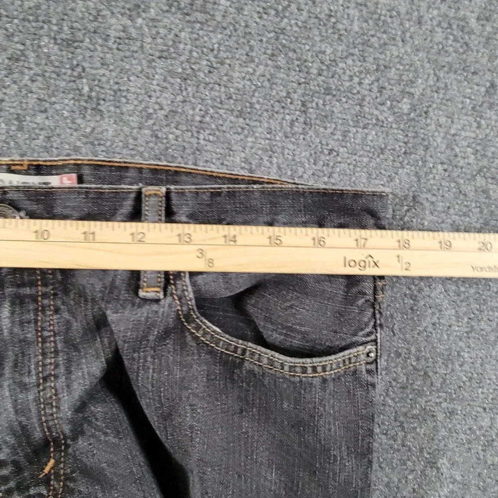 Levis 514 Jeans Men's (36x30 Label)‎ Straight Leg Slim Black Cowboy Rodeo
